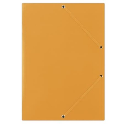 Doska s gumičkou, kartónová, A4, DONAU "Standard", oranžová