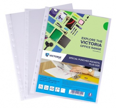 Euroobal, A4+, 55 mikr., číry, VICTORIA OFFICE