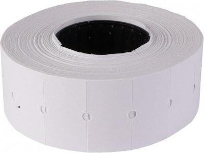 Cenové etikety, 21x12 mm, "Motex", biela