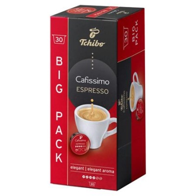 Kávové kapsuly, 30 ks, TCHIBO "Cafissimo Espresso Elegant"
