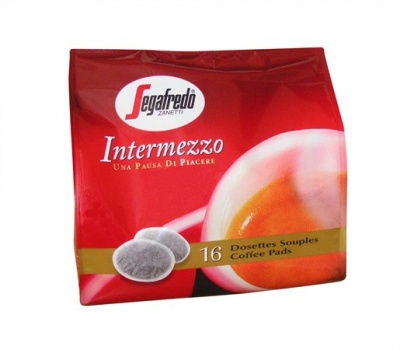 Kávové kapsule, 16x7 g, SEGAFREDO "Intermezzo"
