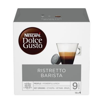 Kávové kapsule, 16 ks,  NESCAFÉ DOLCE GUSTO "Ristretto Barista"