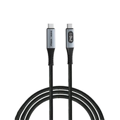 USB kábel, USB-C – USB-C, 1,2 m, 240 W, s indikátorom výkonu, VERBATIM
