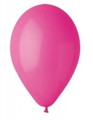 Balón, 26 cm, fuksia