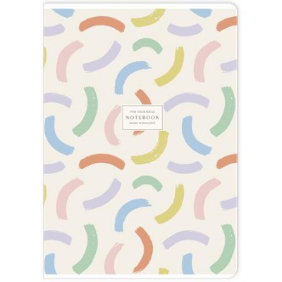 Zošit, A4, linajkový, 40 listov, SHOLYARYK "Notebook", mix