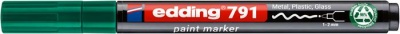 Lakový popisovač, 1-2 mm, PCR, EDDING „791“, zelený