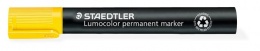 Permanentný popisovač, 2 mm, kužeľový hrot, STAEDTLER "Lumocolor 352", žltý