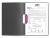 Rýchloviazač, s klipom, A4, DURABLE "DURASWING® COLOR 30", ružový