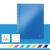 Špirálový zošit, A4, štvorčekový, 80 listov, LEITZ "Wow", modrý