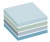 Samolepiaci bloček, 76x76 mm, 450 listov, 3M POSTIT, aquarell modrý