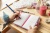 Diár, A6, týždenný, 2027, tvrdá obálka, SIGEL "Jolie", Butterfly Confetti Sky