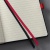 Zápisník, exkluzívny, A5, linajkový, 97 strán, tvrdá obálka, SIGEL "Conceptum Red Edition", čierno-červená