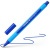 Guľôčkové pero, 0,5 mm, s vrchnákom, SCHNEIDER "Slider Edge M", modré