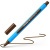 Guľôčkové pero, 0,7 mm, s vrchnákom, SCHNEIDER "Slider Edge XB", hnedé