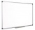 Biela tabuľa, magnetická, smaltovaná, 100x100 cm, hliníkový rám, VICTORIA VISUAL