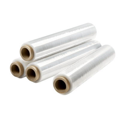 Fólia stretch ručná 23mic 50cm 2,1kg/rolka (1,7 kg fólia + 0,2 kg dutinka), návin 160m.